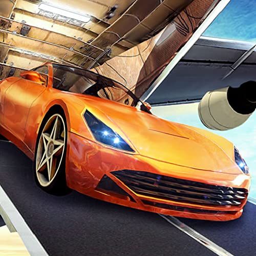 Cargo Pilot Car Transporter Racing Cars en Airplane Simulator 3D: City Flight Transport Furious Cars Simulación Adventure Game Gratis para niños 2018