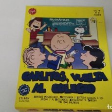 CARLITOS,VUELTA AL COLEGIO PC CDROM CARLITOS,VUELTA AL COLEGIO PC CDROM