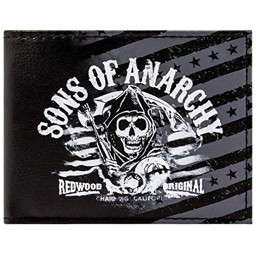 Cartera de Fox Sons of Anarchy Secoya Negro