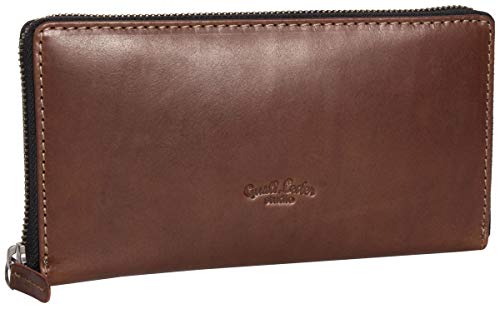 Cartera Gusti de Piel - Cara Monedero Cartera Mujer marrón