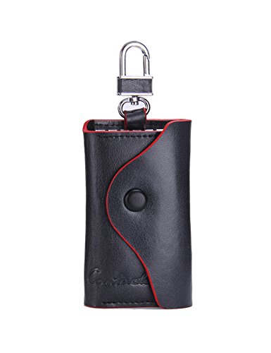 Cartera para llave de coche y tarjetas de piel auténtica de vaca, de Contacts , negro (Negro) - 10440748 Cartera para llave de coche y tarjetas de piel auténtica de vaca, de Contacts , negro (Negro) - 10440748