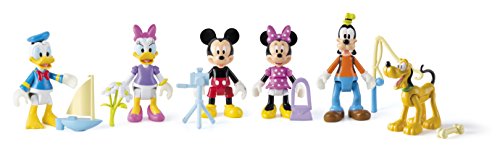 Casa club Mickey Mouse - 181854 - Modelo aleatorio - Tema de aventuras - Paquete de 1 figura articula. , Modelos/colores Surtidos, 1 Unidad