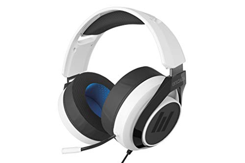 Cascos Gamer PS5 UKKONEN Premium | Headset Gaming: Auriculares ergonómicos con Sonido estéreo y micrófono | Cable de 1,5 Metros con Entrada Universal de 3.5mm