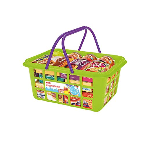 Casdon 628 - Cesta de la compra con comida de juguete , color/modelo surtido