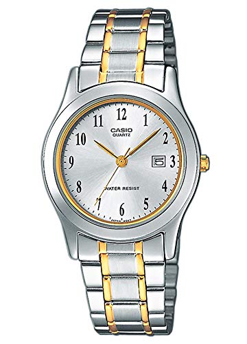 Casio Collection LTP-1264PG-7B, Reloj Análogo Clásico, Acero Inoxidable, Plateado