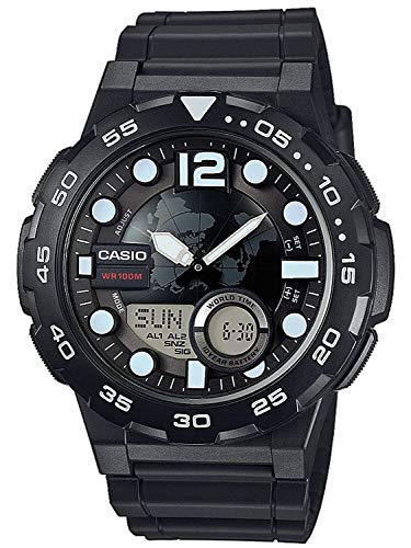Casio Reloj de Pulsera AEQ-100W-1AVEF Casio Reloj de Pulsera AEQ-100W-1AVEF