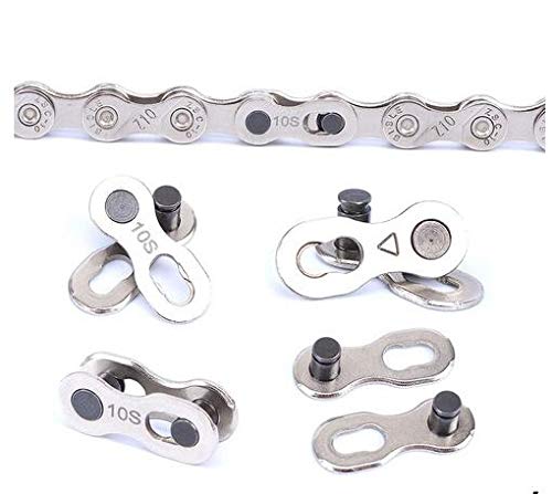 Celtics 6/7/8/9/10/11 Speed Bike Chain Connector Lock Set MTB Road Bicycle Connector for Quick Master Link Joint Chain 4 Pairs a Lot (10 Speed 4 Pairs)
