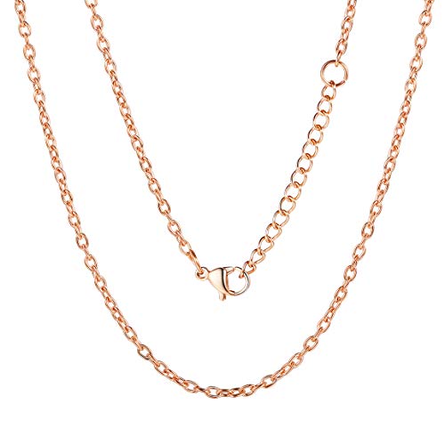 ChainsPro 2MM Ancho de Cadena, Collar Delgado, Acero Inoxidable, Joyería de Preferencia para Regalar a Amigos ChainsPro 2MM Ancho de Cadena, Collar Delgado, Acero Inoxidable, Joyería de Preferencia para Regalar a Amigos