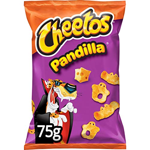 Cheetos Pandilla - Producto de aperitivo frito con sabor a queso - 75 g