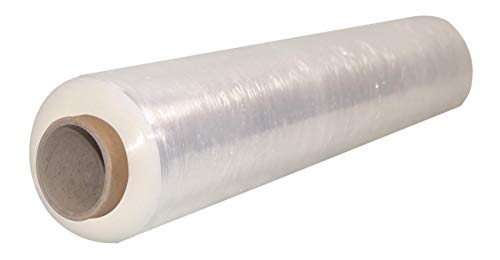 Chely Intermarket|| Film transparente para embalar, 500 mm/ancho X 200 metros, protector extensible para agrupación y paletización del producto. (200 metros-2)