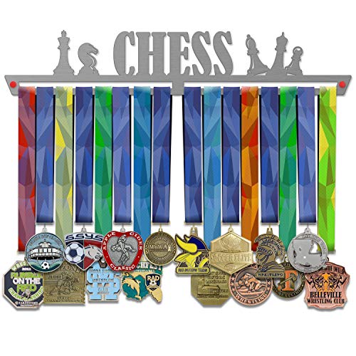 Chess Medal Hanger Display | Sports Medal Hangers | Stainless Steel Medal Display | by VictoryHangers - The Best Gift For Champions !