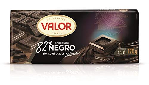 Chocolates Valor - Chocolate 82% Cacao, 170 gr