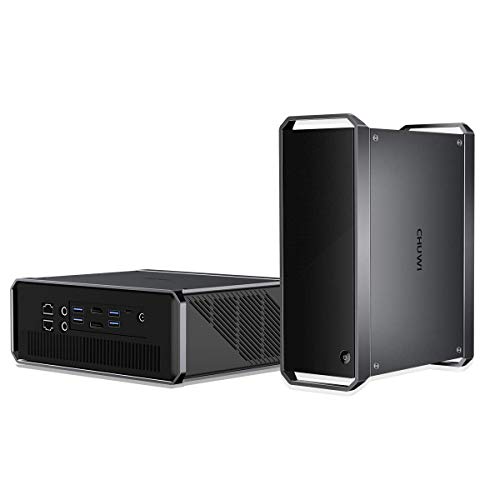 CHUWI CoreBox X Mini pc, Intel Core i7-6560U Windows 10 OS, Doble Core 64 bit 2.2GHz hasta 3.2GHz, 8GB RAM 256GB SSD, GPU Intel Iris Graphics 540, 4*USB-A 3.0, Type A*1, M.2, RJ45