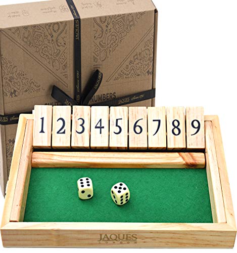 Cierra la caja de madera con 9 Números