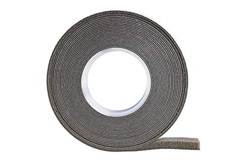 Cinta de compresión 10/3, color gris, 10 m de largo, ancho del rollo: 10 mm, ancho de junta: 3-15 mm, cinta selladora para juntas, cinta de retención.