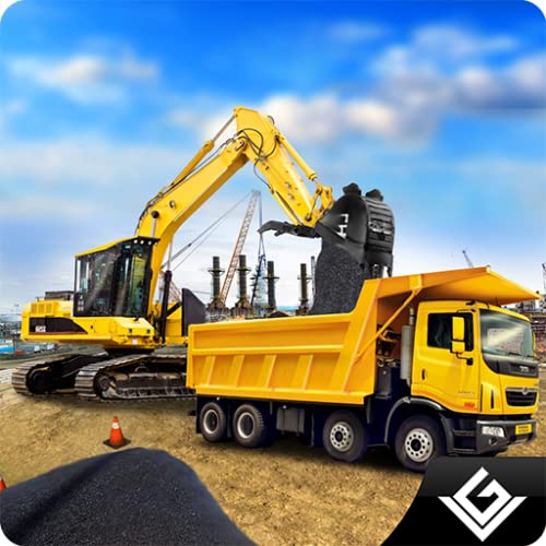 City Road Builder Heavy Construction Excavator Simulator: Maquinaria pesada Crane City Builder Tycoon Adventure 3D juegos gratis para niños