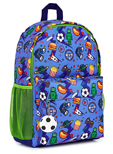 CityComfort Mochilas Escolares Juveniles, Mochila Escolar de Videojuegos y Mochila Camuflaje, Mochila Infantil para Colegio Deporte Viajes, Regalos para Niños y Adolescentes (Azul/Verde) CityComfort Mochilas Escolares Juveniles, Mochila Escolar de Videojuegos y Mochila Camuflaje, Mochila Infantil para Colegio Deporte Viajes, Regalos para Niños y Adolescentes (Azul/Verde)