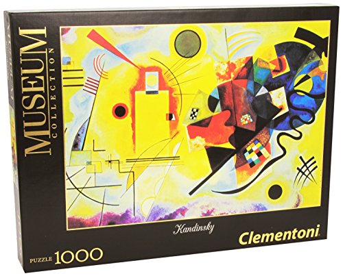 Clementoni-39195 Los Pingüinos De Madagascar Puzzle Museum Handinsky 1000 pzas, Multicolor (391950)