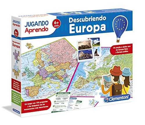 Clementoni - Jugando aprendo, descubre Europa (55120.0)