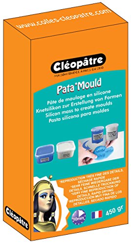 Cleopatre - LCC22-450-E1 - Pasta de silicona para hacer moldes, bicomponente, 2 x 225 gr