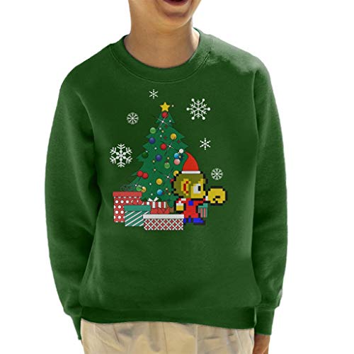 Cloud City 7 Alex Kidd Around The Christmas Tree Kid's Sweatshirt