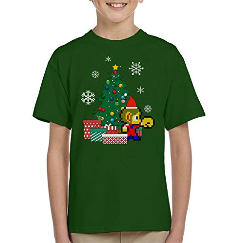 Cloud City 7 Alex Kidd Around The Christmas Tree Kid's T-Shirt