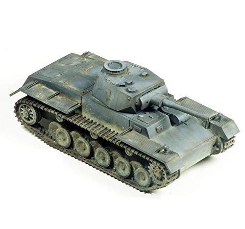 CMO Maqueta Tanque de Guerra, Resina del ejército alemán del Tanque Pesado VK6501 Militares Escala 1/72, Juguetes y Regalos para Niños, 4 X 1.4 Pulgadas
