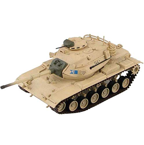 CMO Maqueta Tanque de Guerra, US M60A3 Ejército Egipcio El Cairo 2011 Metal Militares Escala 1/72, Juguetes y Regalos para Niños, 5,5 x 1,9 Pulgadas