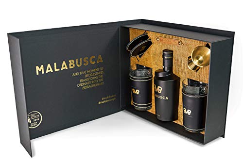 COFRE MALABUSCA GIN LEATHER LIMITED EDITION CESTA REGALO GOURMET