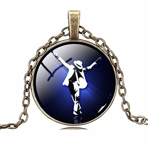 Collar de moda Michael Jackson, collares superestrellas, collar vintage de cristal, joyería de colgantes, collar para mujer Collar de moda Michael Jackson, collares superestrellas, collar vintage de cristal, joyería de colgantes, collar para mujer