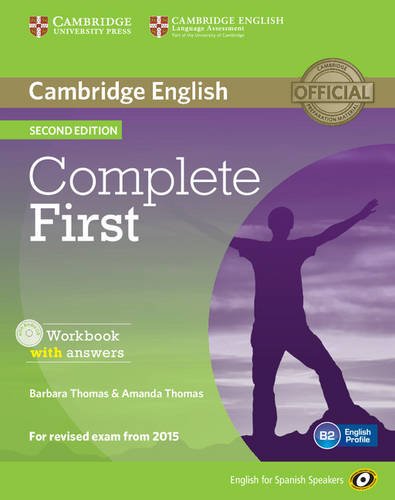 Complete First for Spanish Speakers Workbook with answers with Audio CD Second Edition