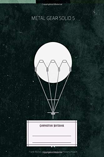 Composition Notebook: Gaming Metal Gear Solid 5 Minimal Videogame Minimal Videogame Posters Composition Notebobok Over 50 Sheets