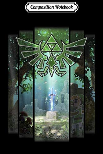 Composition Notebook: Legend of Zelda Link Between Worlds Cover Graphic  Journal/Notebook Blank Lined Ruled 6x9 100 Pages
