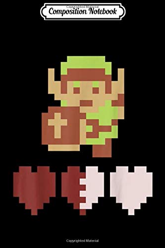 Composition Notebook: Legend Of Zelda Link Heart Meter Pixel Art Portrait Journal/Notebook Blank Lined Ruled 6x9 100 Pages Composition Notebook: Legend Of Zelda Link Heart Meter Pixel Art Portrait Journal/Notebook Blank Lined Ruled 6x9 100 Pages