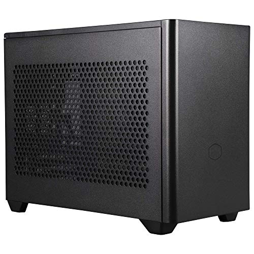 Cooler Master MasterBox NR200 Caja Ordenador Mini ITX - Chasis Compacto de Acero SGCC, Múltiples Opciones de Enfriamiento, Accesibilidad 360 Grados Extracción Sin Herramientas - Negro