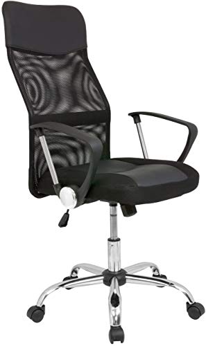 Coopan Silla de Oficina - Silla de Escritorio con Respaldo Transpirable - Color Negro Coopan Silla de Oficina - Silla de Escritorio con Respaldo Transpirable - Color Negro