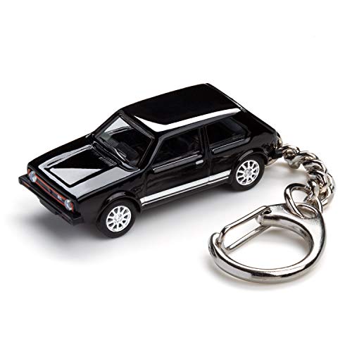 corpus delicti :: Llavero con diseño de coche de Golf I GTI negro para todos los fans de los coches y los coches antiguos (20.9 – 42)