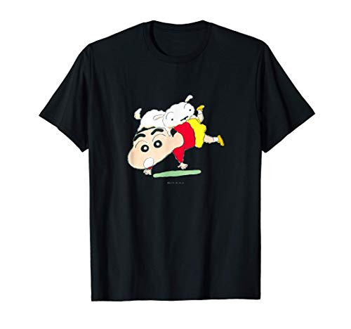 Crayon Shin-chan Oops! Shin-chan & Shiro Camiseta Crayon Shin-chan Oops! Shin-chan & Shiro Camiseta