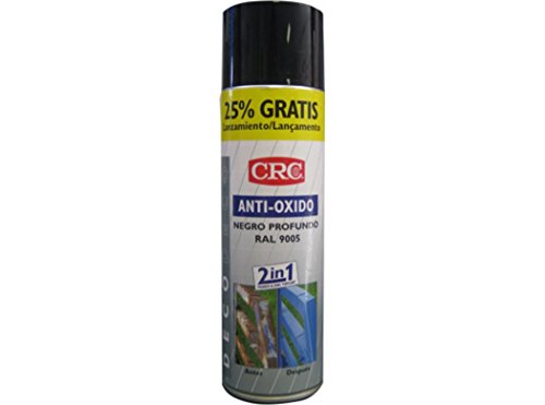 CRC - Spray Imprimación De Zinc Más Color En Un Sólo Producto.Antioxido Ral 9005 Negro 500Ml CRC - Spray Imprimación De Zinc Más Color En Un Sólo Producto.Antioxido Ral 9005 Negro 500Ml