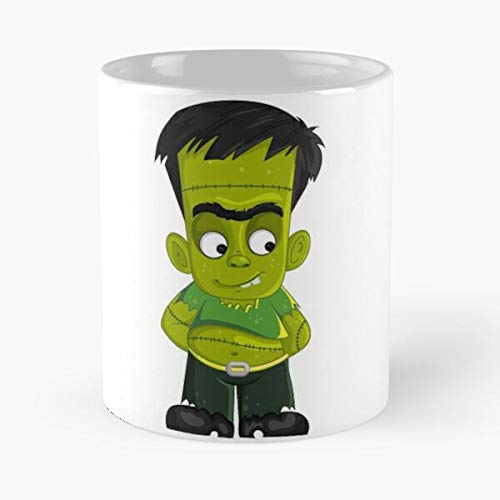 Cute Funny Frankenstein Halloween 2020 Classic Mug - Ceramic Coffee White (11 Ounce) Tea Cup Nursing Appreciation Gifts For Nurse Practitioner-hinpeste