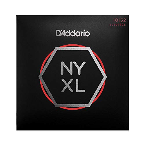 D'Addario NYXL1052 - Juego de cuerdas para guitarra eléctrica, 10-52