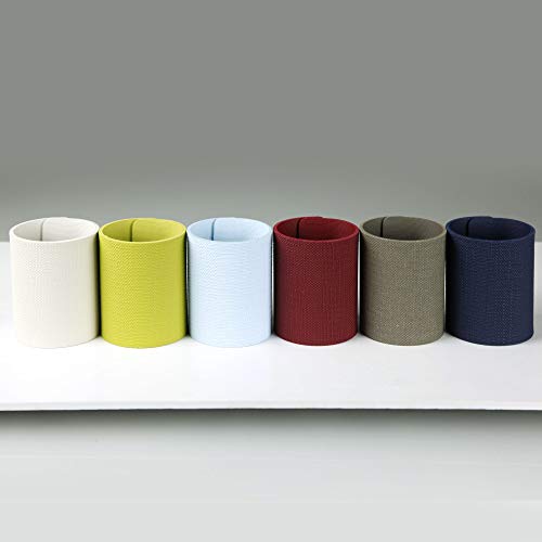 DAG Style, Pack 6 anillos de servilleta colores variados ECO JUTA colores CELESTE, ICE, VERDE, AZUL, BURDEOS, GRIS DAG Style, Pack 6 anillos de servilleta colores variados ECO JUTA colores CELESTE, ICE, VERDE, AZUL, BURDEOS, GRIS