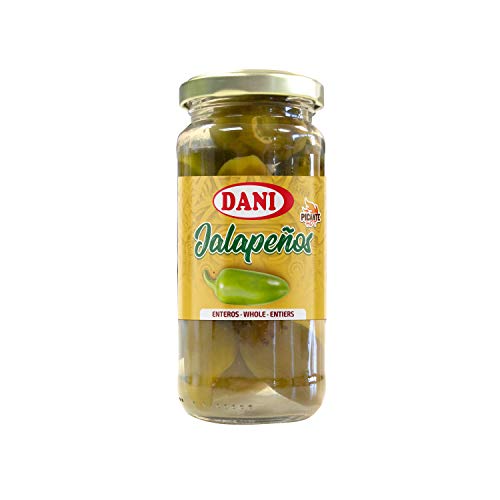 Dani - Jalapeños verdes (enteros) - Pack 6 x 235 gr. Dani - Jalapeños verdes (enteros) - Pack 6 x 235 gr.