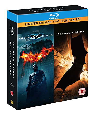 Dark Knight / Batman Begins (Double Pack) [Edizione: Regno Unito] [Reino Unido] [Blu-ray]