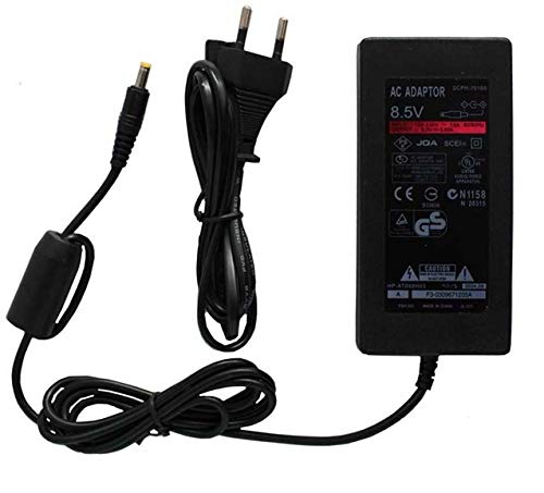 DARLINGTON & Sohns Fuente de alimentación para Playstation 2 Slim PS2, cable de carga, adaptador de CA DARLINGTON & Sohns Fuente de alimentación para Playstation 2 Slim PS2, cable de carga, adaptador de CA