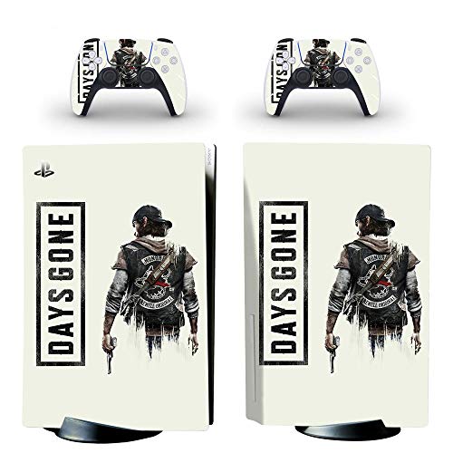 Days Gone Ps5 Standard Disc Edition Skin Sticker Decal Cover para Playstation 5 Consola y controladores Ps5 Skin Sticker Vinyl