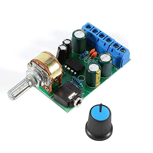 DC1.8-12V TDA2822M Amplificador 2-Canales Estéreo 3,5 mm AUX Módulo de Placa de Amplificador de Audio DC1.8-12V TDA2822M Amplificador 2-Canales Estéreo 3,5 mm AUX Módulo de Placa de Amplificador de Audio
