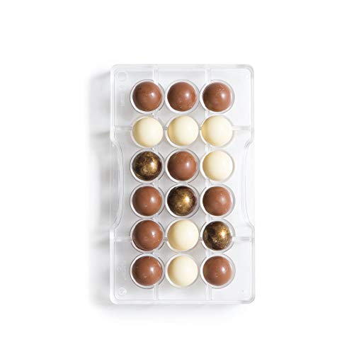 Decora 0050089 Molde para Chocolate HEMISFERIO Ø 25-200X120X22MM Decora 0050089 Molde para Chocolate HEMISFERIO Ø 25-200X120X22MM
