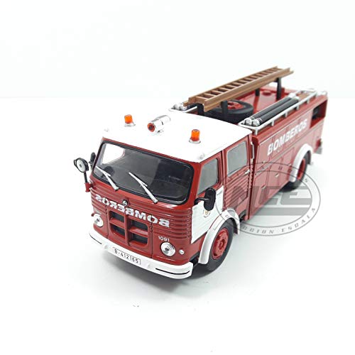 Desconocido 1/43 CAMION Truck Pegaso Comet 1091/1 AUTOBOMBA Bomberos DE Barcelona