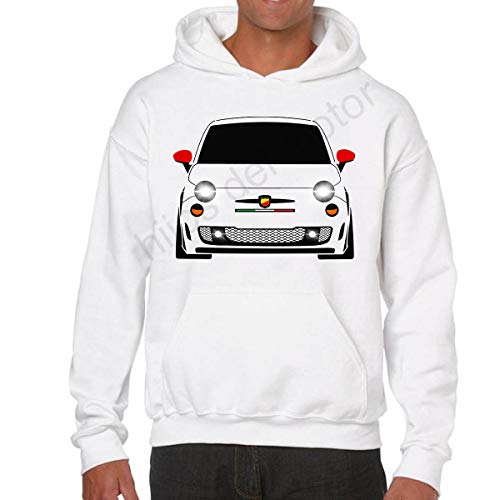 Desconocido Sudadera fiat 500 Abarth (M)